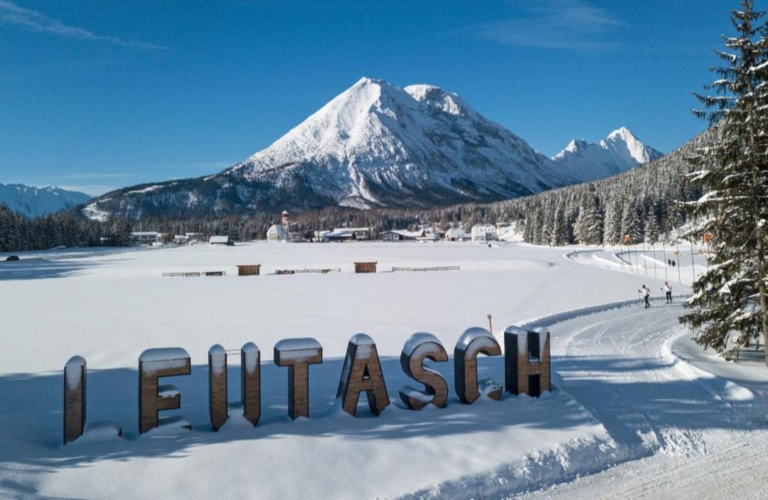 Landgasthaus Appartement Birkegg Leutasch Bagian luar foto